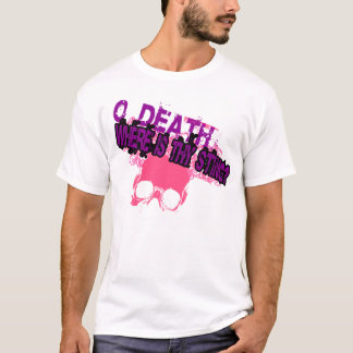 死よ、あなたの刺はどこにあるのか Tシャツ