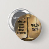 死を廃止して下さい 缶バッジ (正面&裏面)