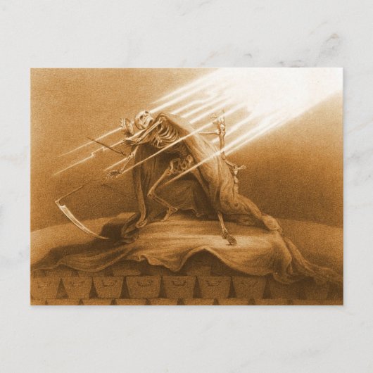 死を征服したポストカード ポストカード (正面)