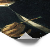 死を抱えた自画像 | アーノルドベックリン ポスター (角)