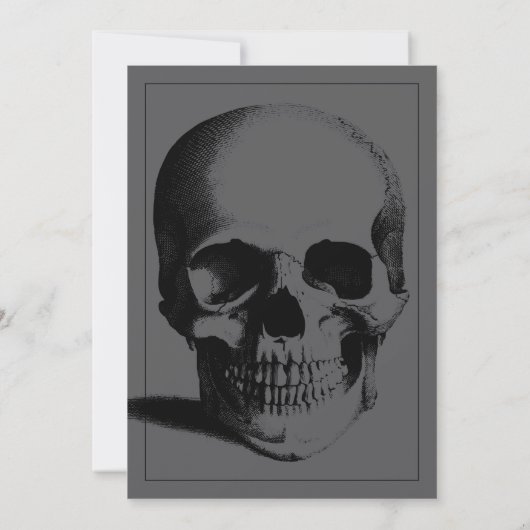 死を迎える子どもの頃の13歳の誕生日パーティー 招待状 (裏面)