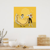 死んだお祝い ポスター (キッチン)