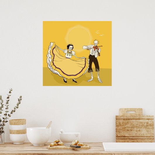 死んだお祝い ポスター (キッチン)