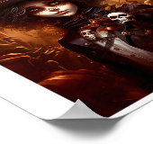 死んだかわいい少女の印刷可能なスチームパンクの日122 ポスター (角)