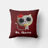 死んだかわいい猫の日 クッション (裏面)