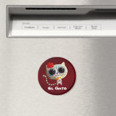 死んだかわいい猫の日 マグネット (インサイチュ (食洗機))