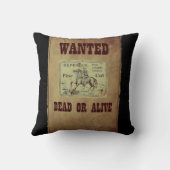 死んだか生きたか指名手配 クッション (裏面)