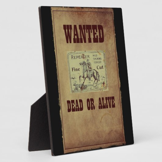 死んだか生きたか指名手配 フォトプラーク (側面)