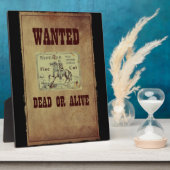 死んだか生きたか指名手配 フォトプラーク (側面)