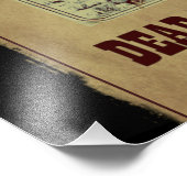 死んだか生きたか指名手配 フォトプリント            (角)