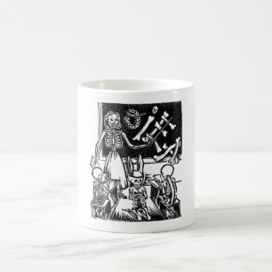 死んだのの骨組先生そして学生"日" コーヒーマグカップ