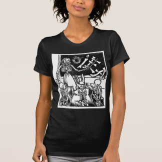 死んだのの骨組先生そして学生"日" Tシャツ