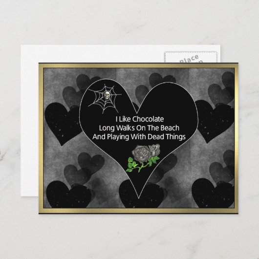 死んだもの ポストカード (正面/裏面)