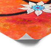 死んだろうそく立てのポスターの生活日の木 ポスター (角)