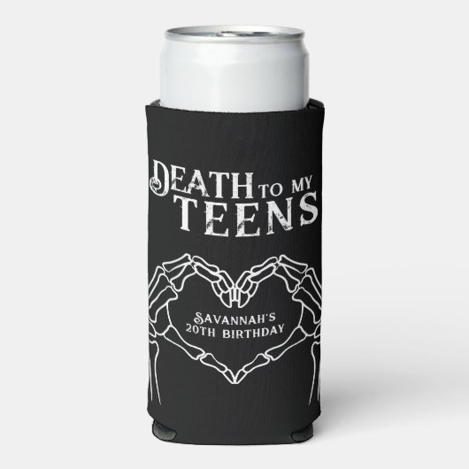 死んだわ私の十代 トレンディゴシック20歳の誕生日 スリム缶クーラー (Seltzer正面)