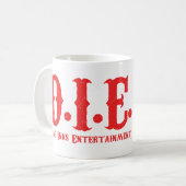 死んだインクコーヒー・マグ!! コーヒーマグカップ (正面左)