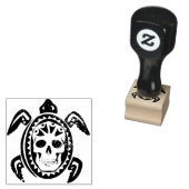 死んだウミガメ ラバースタンプ (押印)