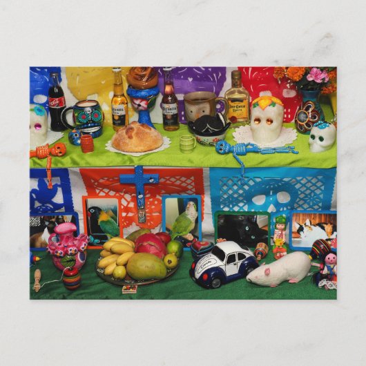 死んだオフレンダの日 ポストカード (正面)