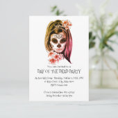 死んだカトリナ絵を描顔パーティー 招待状 (スタンド正面)