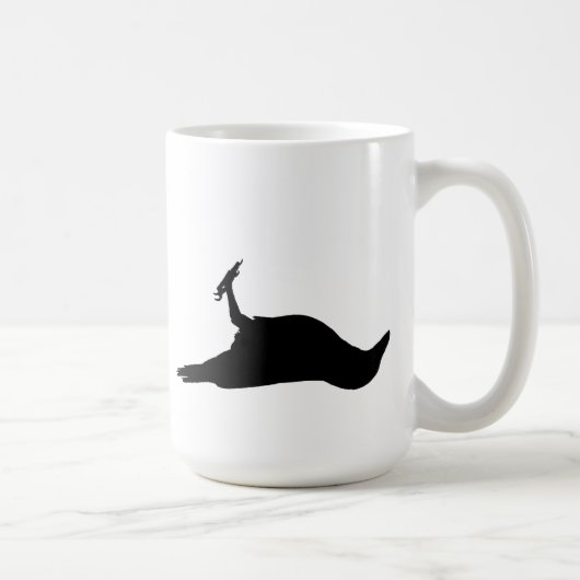 死んだカラス コーヒーマグカップ (右)