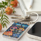 死んだカラフルデザイン キーホルダー (正面右)