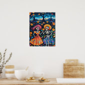 死んだカラフルデザイン ポスター (キッチン)