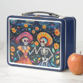 死んだカラフルデザイン メタルランチボックス (インサイチュ)