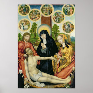 死んだキリストの嘆き, c.1520 ポスター