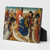 死んだキリストへの嘆き， c.1460-1464 フォトプラーク (側面)