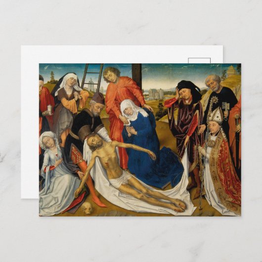 死んだキリストへの嘆き, c.1460-1464 ポストカード (正面/裏面)
