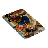 死んだキリストへの嘆き, c.1460-1464 マグネット (右側)