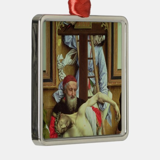 死んだキリストを支えているArimatheaのヨセフ メタルオーナメント (右)