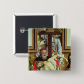 死んだキリストを支えているArimatheaのヨセフ 缶バッジ (正面&裏面)