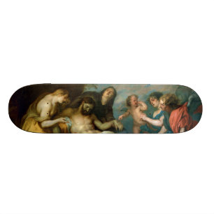 死んだキリストアンソニーvan Dyck上の哀悼 スケートボード