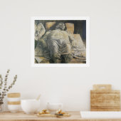 死んだキリスト ポスター (キッチン)