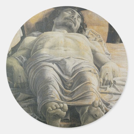 死んだキリスト ラウンドシール (正面)