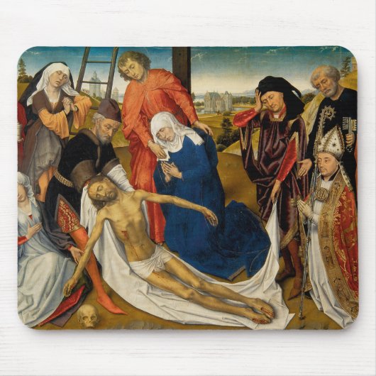 死んだキリスト、c. 1460-1464年上の哀悼 マウスパッド (正面)
