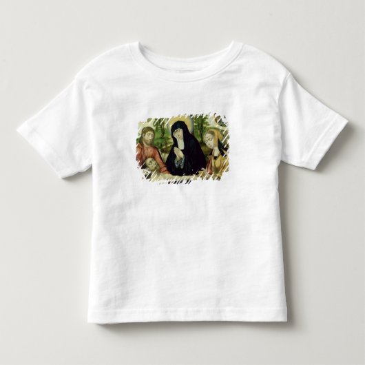 死んだキリスト、c.1520の哀悼 トドラーTシャツ (正面)