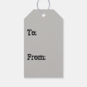 死んだギフトのラベル ギフトタグ (裏面)