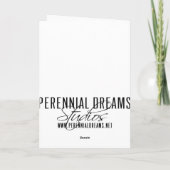 死んだクリスマス シーズンカード (裏面)