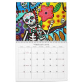 死んだコレクションのPrisarts日 カレンダー (2月 2026)