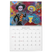 死んだコレクションのPrisarts日 カレンダー (3月 2026)