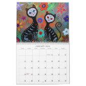 死んだコレクションのPrisarts日 カレンダー (1月 2026)