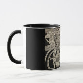 死んだコーヒー・マグのためのギフト マグカップ (左)