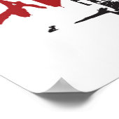 死んだショーの中で歩くを開かない ポスター (角)