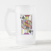 死んだジャックによって曇らされるビールガラス フロストグラスビールジョッキ (左)