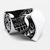 死んだスカルの日タイ蔵 ネクタイ (ロール)