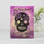 死んだスカルの日 招待状 (スタンド正面)