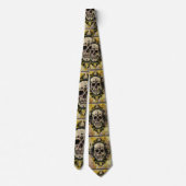 死んだスカルの日 – Calavera Men's Tie ネクタイ (裏面)