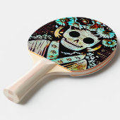 死んだスカルの木の切り(4) 卓球ラケット (正面アングル)
